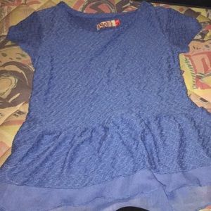 Blue cute shirt